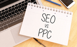 SEO vs PPC infographic